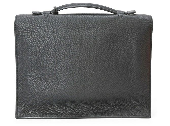Hermès Hermes Sac à Dépêches 27 Handbag Nero - vista 3