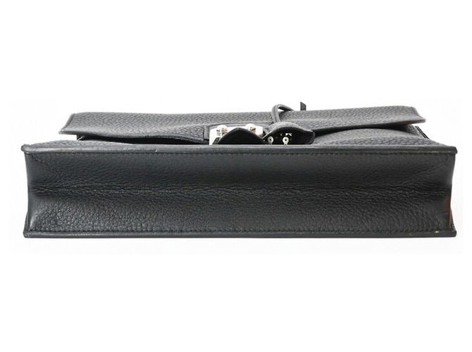Hermès Hermes Sac à Dépêches 27 Handbag Nero - vista 6