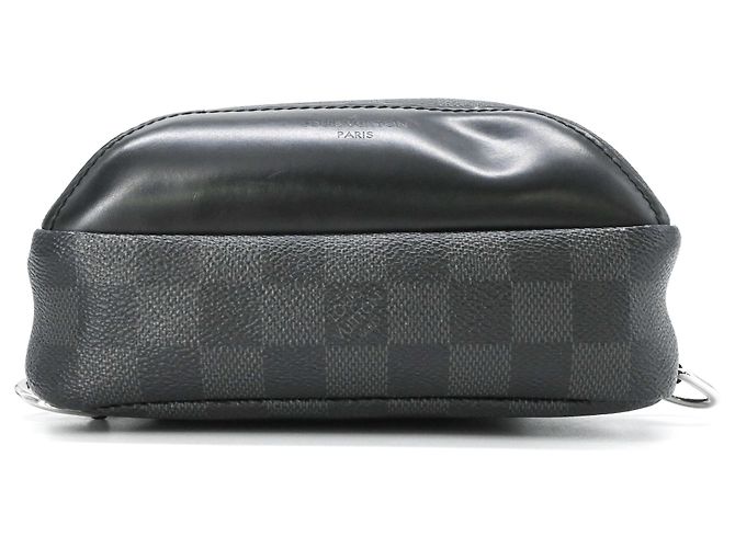 Borsa a tracolla Louis Vuitton Avenue Nero - vista 5