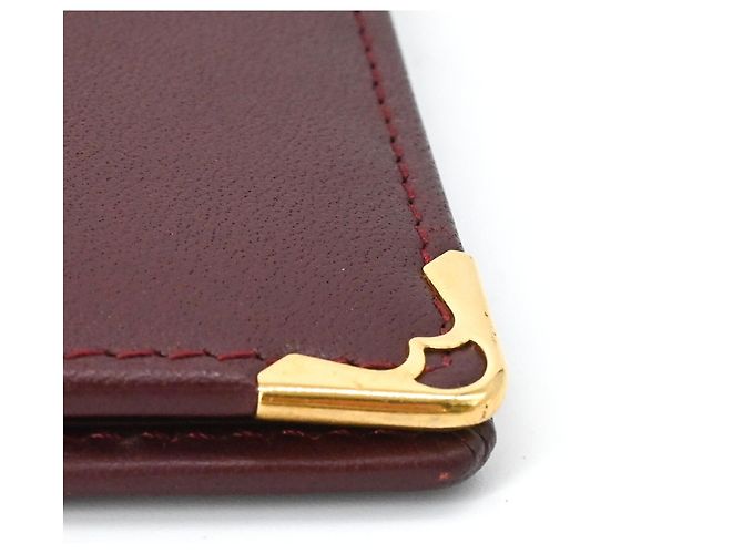 Cartera de doble ablución Must Line de Cartier Burdeos - vista 11