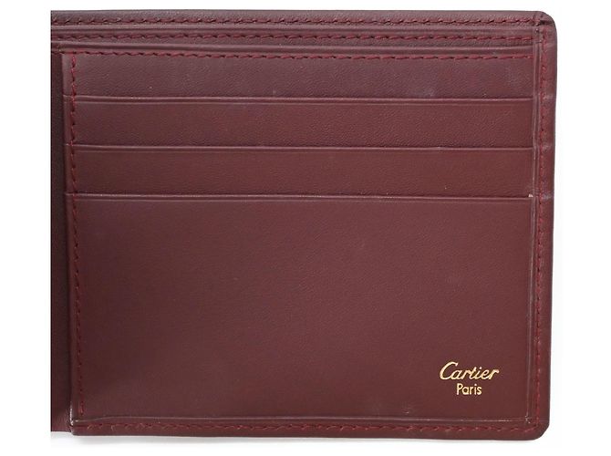 Cartera de doble ablución Must Line de Cartier Burdeos - vista 8