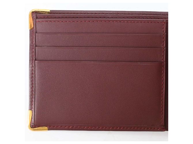 Cartera de doble ablución Must Line de Cartier Burdeos - vista 9