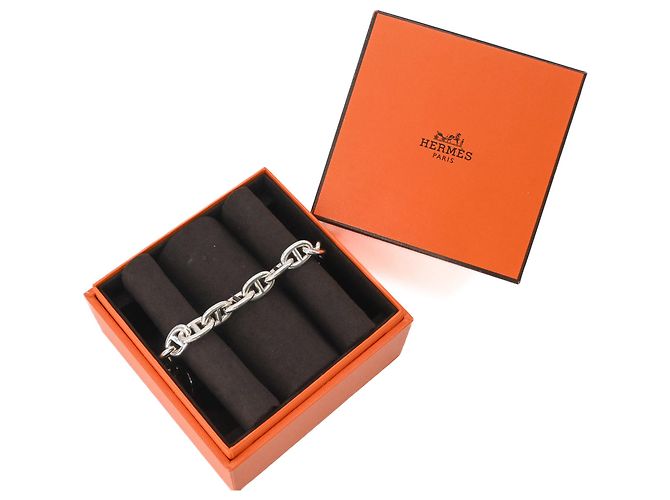 Hermès HERMES Chaine d'Ancre MM Bracciale Charm Argento - vista 2