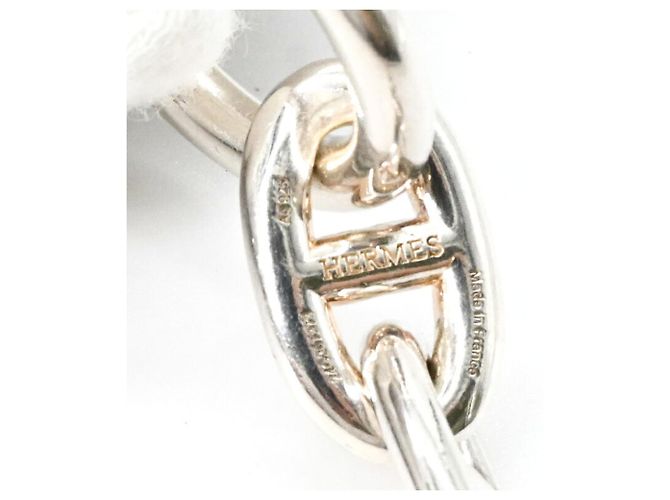Hermès HERMES Chaine d'Ancre MM Bracciale Charm Argento - vista 5