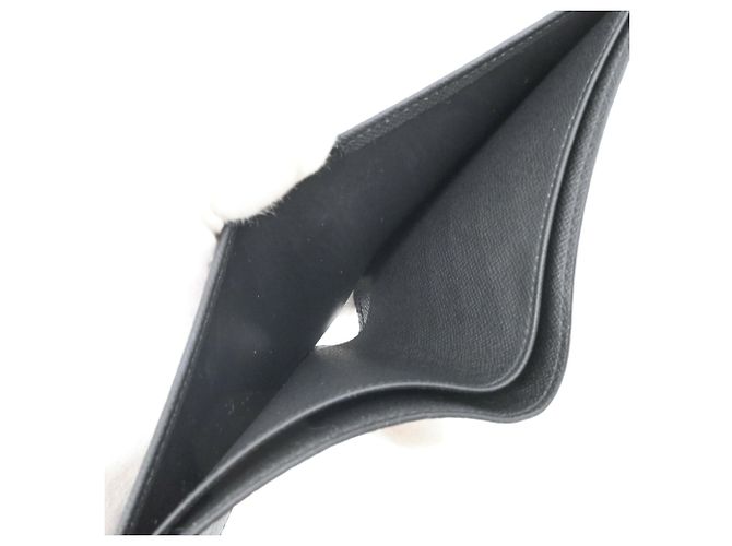 Louis Vuitton Monogram Eclipse Bi-fold Wallet Schwarz - Ansicht 10