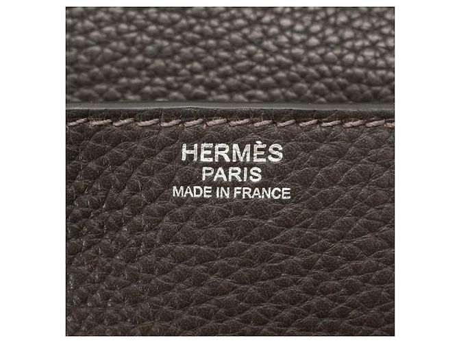 Hermès Borsa a tracolla HERMES Steve Caporal 27 Blu Grigio - vista 12