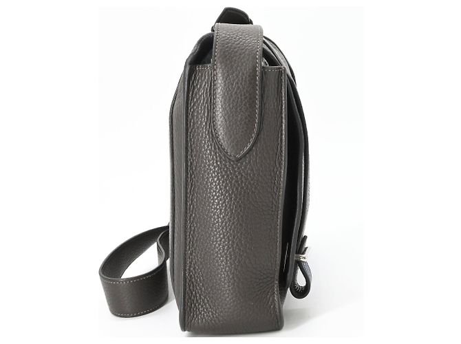 Hermès Borsa a tracolla HERMES Steve Caporal 27 Blu Grigio - vista 3