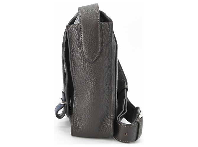 Hermès Borsa a tracolla HERMES Steve Caporal 27 Blu Grigio - vista 4
