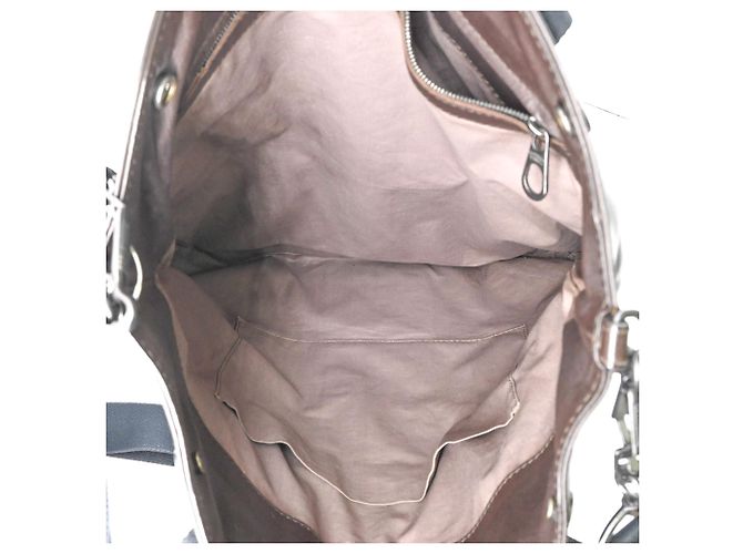 Borsa a tracolla tote Intrecciato Bottega Veneta Marrone - vista 10
