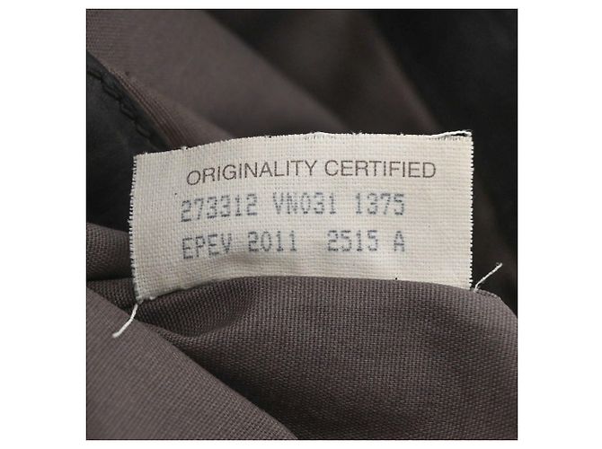 Borsa a tracolla tote Intrecciato Bottega Veneta Marrone - vista 12