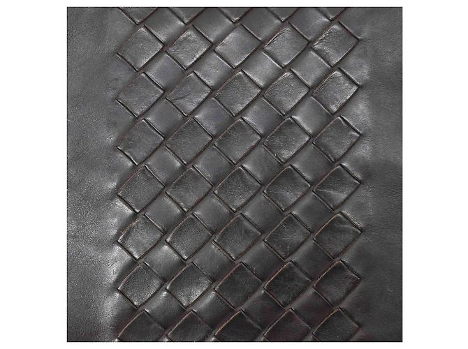 Borsa a tracolla tote Intrecciato Bottega Veneta Marrone - vista 7