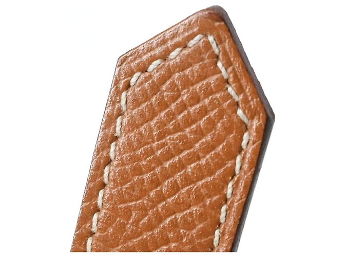 Cartera compacta de dos pliegues Hermès Bearn Castaño - vista 17