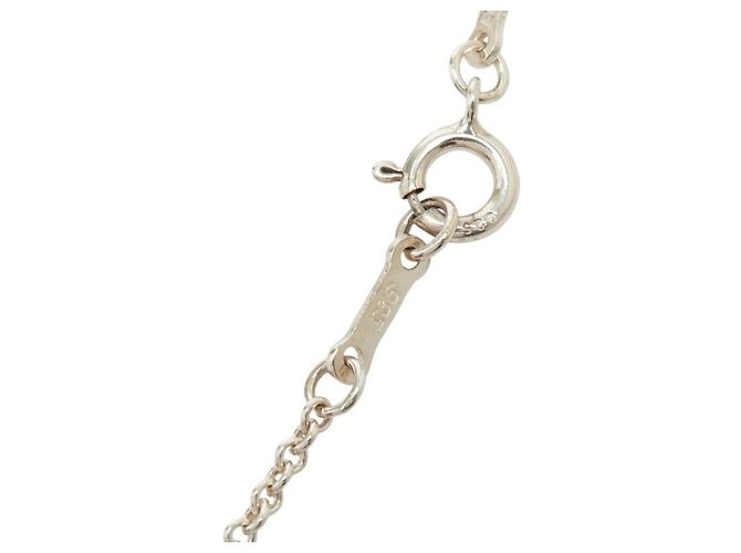Collana con pendente Tiffany & Co. Elsa Peretti Open Heart Argento - vista 6