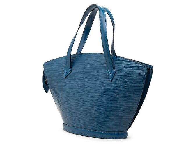 Louis Vuitton Epi Saint Jacques Handtasche Blau - Ansicht 2