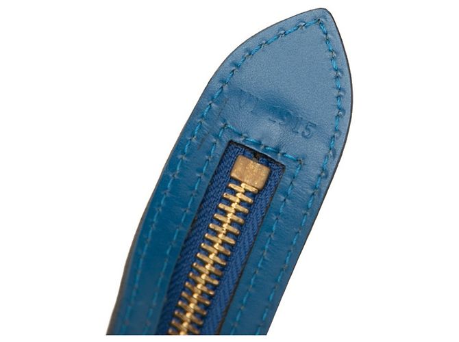 Louis Vuitton Epi Saint Jacques Handtasche Blau - Ansicht 6
