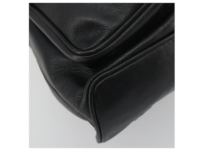 Zaino GUCCI Bamboo in pelle nera e oro 003 2058 0016 Auth ep15518 Nero D'oro - vista 13