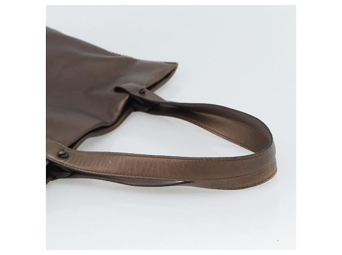 LOEWE Tote Bag Leather Bronze Auth bs36630 - view 7