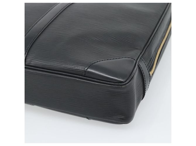 LOUIS VUITTON Epi Porte Documents Voyage Business Bag Black M54472 Auth BA14676 Nero - vista 16