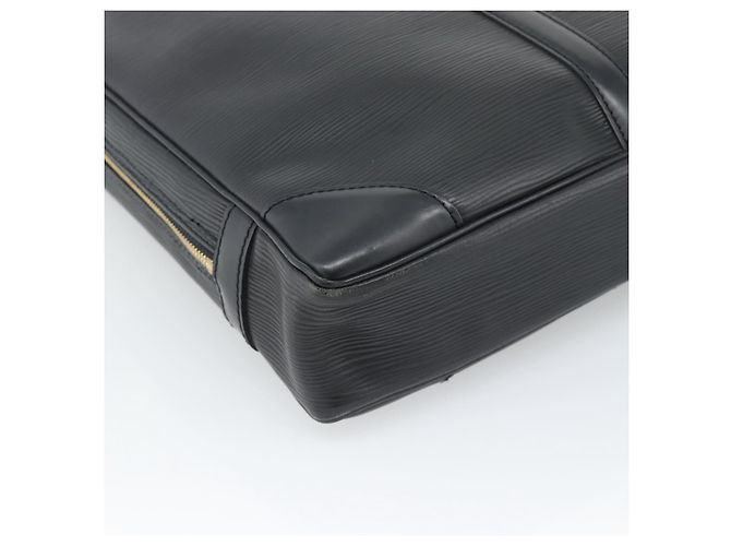 LOUIS VUITTON Epi Porte Documents Voyage Business Bag Black M54472 Auth BA14676 Nero - vista 17