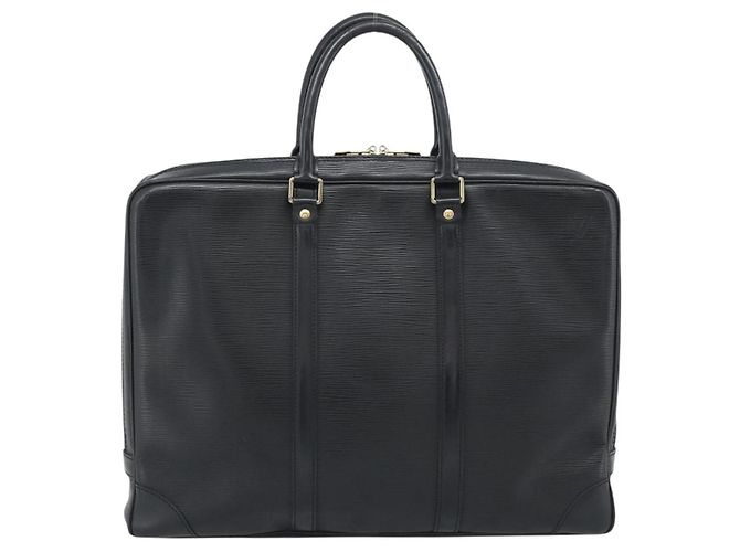 LOUIS VUITTON Epi Porte Documents Voyage Business Bag Black M54472 Auth BA14676 Nero - vista 2