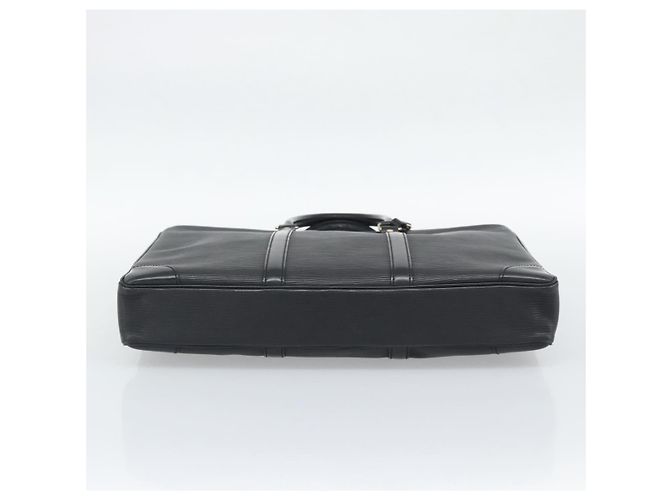 LOUIS VUITTON Epi Porte Documents Voyage Business Bag Black M54472 Auth BA14676 Nero - vista 5