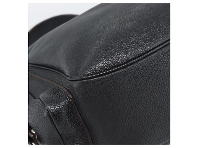 Borsa a tracolla PRADA Vittero Dino Leather Nero Argento Aut 194853SAV - vista 11