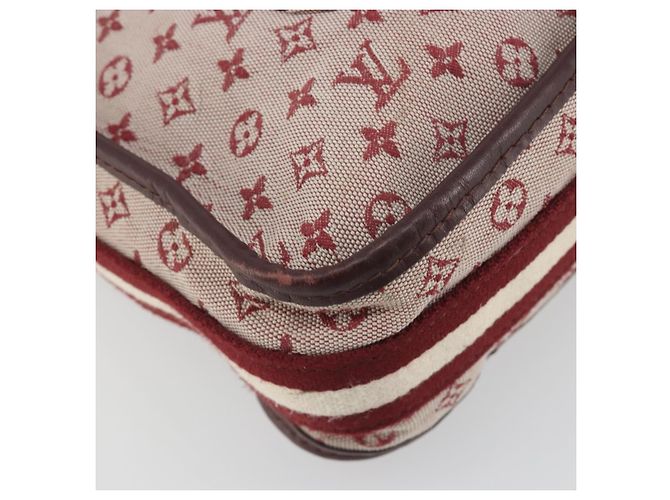 LOUIS VUITTON Monogram Mini Buzas Marie Kate Bag Rosso M92321 LV Auth BA14657 - vista 14