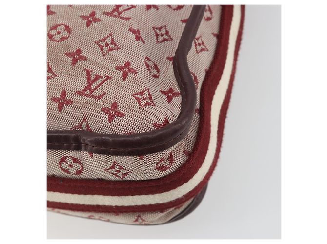 LOUIS VUITTON Monogram Mini Buzas Marie Kate Bag Rosso M92321 LV Auth BA14657 - vista 15
