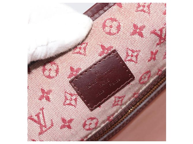 LOUIS VUITTON Monogram Mini Buzas Marie Kate Bag Rosso M92321 LV Auth BA14657 - vista 19