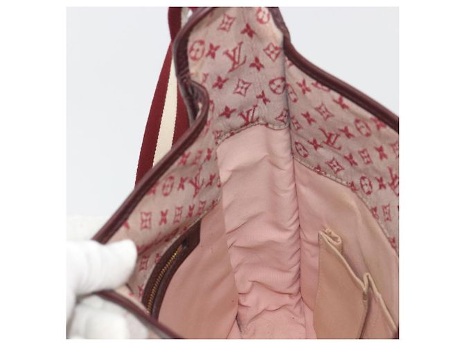LOUIS VUITTON Monogram Mini Buzas Marie Kate Bag Rosso M92321 LV Auth BA14657 - vista 20