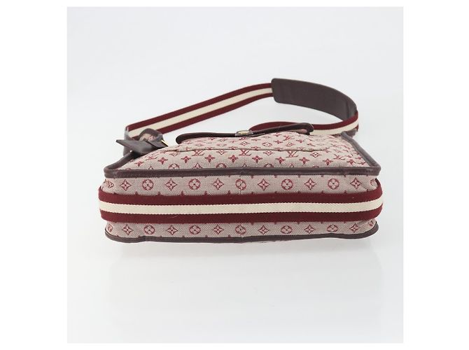 LOUIS VUITTON Monogram Mini Buzas Marie Kate Bag Rosso M92321 LV Auth BA14657 - vista 5