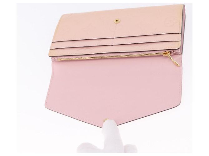 LOUIS VUITTON Vernis Portefeuille Sarah Rose Valerine M61227 Auth hk3948 - vista 18