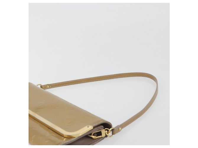LOUIS VUITTON Monogram Vernis Rossmore MM Rose Velur M91589 LV Auth BA14592 Monogramma - vista 14
