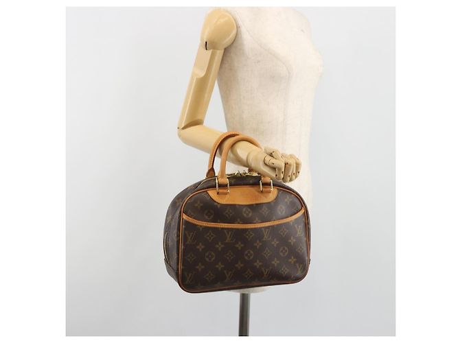 LOUIS VUITTON Borsa Monogram Trouville M42228 LV Auth 192973V Monogramma - vista 24