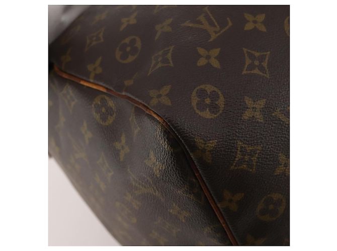 LOUIS VUITTON Monogram Keepall 60 Boston Bag M41422 LV Auth 192005 Monogramma - vista 11