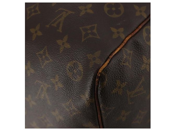 LOUIS VUITTON Monogram Keepall 60 Boston Bag M41422 LV Auth 192005 Monogramma - vista 12