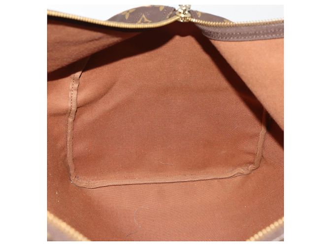 LOUIS VUITTON Monogram Keepall 60 Boston Bag M41422 LV Auth 192005 Monogramma - vista 19