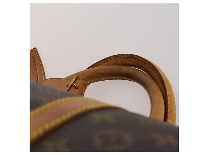 LOUIS VUITTON Monogram Keepall 60 Boston Bag M41422 LV Auth 192005 Monogramma - vista 8