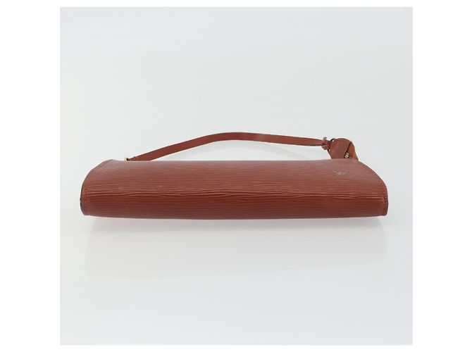 LOUIS VUITTON Epi Pochette Accessoires Cartera Marrón M52953 LV Auth 193411 Castaño - vista 5