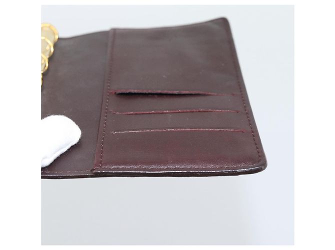 LOUIS VUITTON Monogram Vernis Agenda PM Cover Amarante R21026 LV Auth BA14617 Burdeos - vista 18