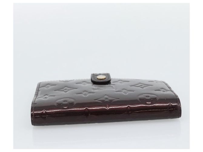 LOUIS VUITTON Monogram Vernis Agenda PM Cover Amarante R21026 LV Auth BA14617 Burdeos - vista 5