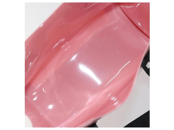Dolce & Gabbana Borsa Tote DOLCE&GABBANA Rubber Pink Black Auth BA14603M Nero Rosa - vista 16