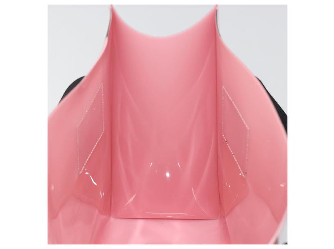 Dolce & Gabbana Borsa Tote DOLCE&GABBANA Rubber Pink Black Auth BA14603M Nero Rosa - vista 18