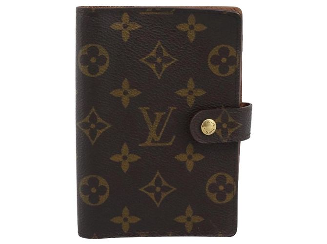 LOUIS VUITTON Monogram Agenda PM Day Planner Cover R20005 LV Auth 193794 Monograma - vista 2