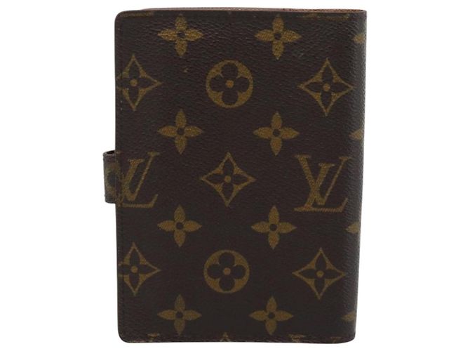 LOUIS VUITTON Monogram Agenda PM Day Planner Cover R20005 LV Auth 193794 Monograma - vista 3