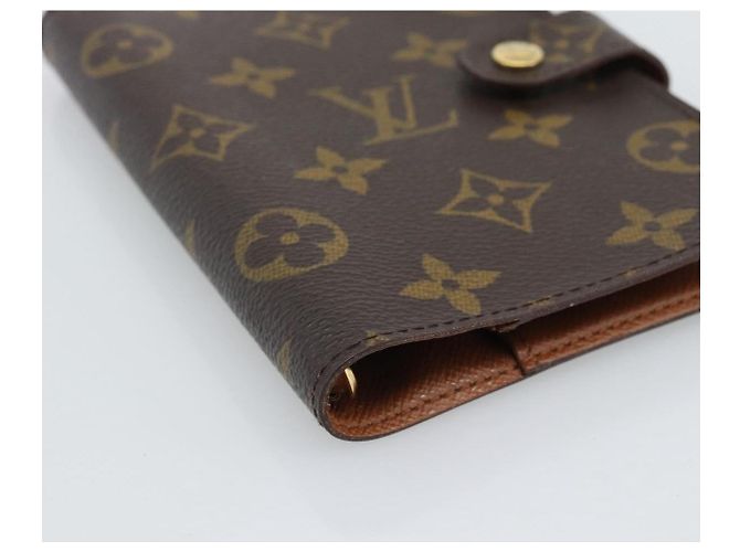 LOUIS VUITTON Monogram Agenda PM Day Planner Cover R20005 LV Auth 193794 Monograma - vista 9