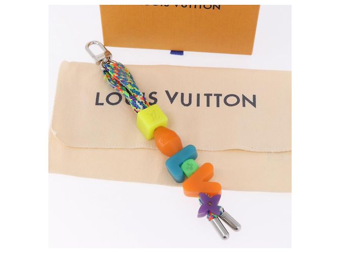 LOUIS VUITTON Portachiavi LV Play Key Ring metal Multicolor MP3450 Auth 195533M Multicolore - vista 12