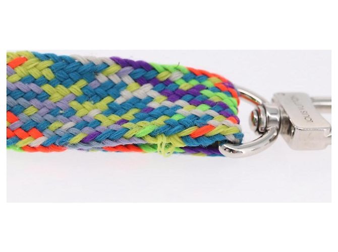 LOUIS VUITTON Portachiavi LV Play Key Ring metal Multicolor MP3450 Auth 195533M Multicolore - vista 14