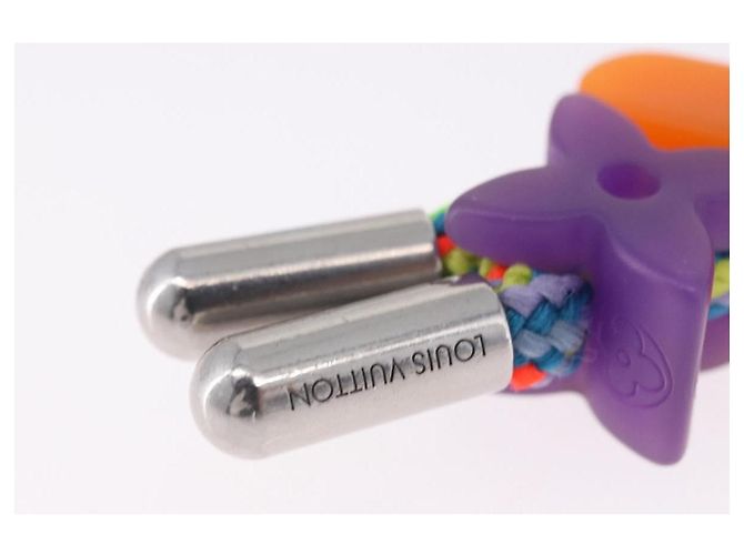 LOUIS VUITTON Portachiavi LV Play Key Ring metal Multicolor MP3450 Auth 195533M Multicolore - vista 15