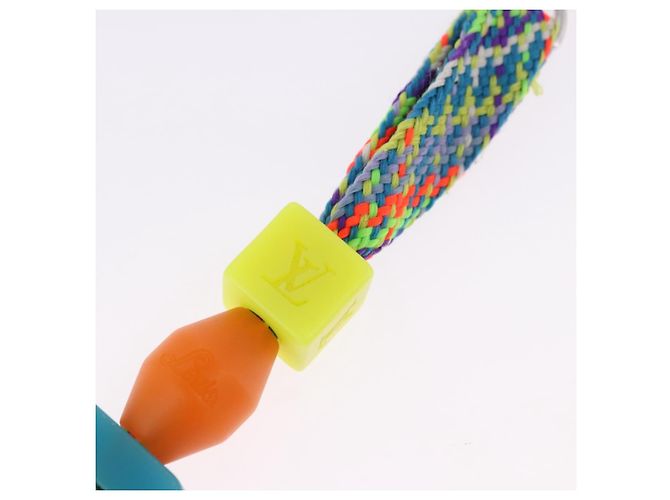 LOUIS VUITTON Portachiavi LV Play Key Ring metal Multicolor MP3450 Auth 195533M Multicolore - vista 9